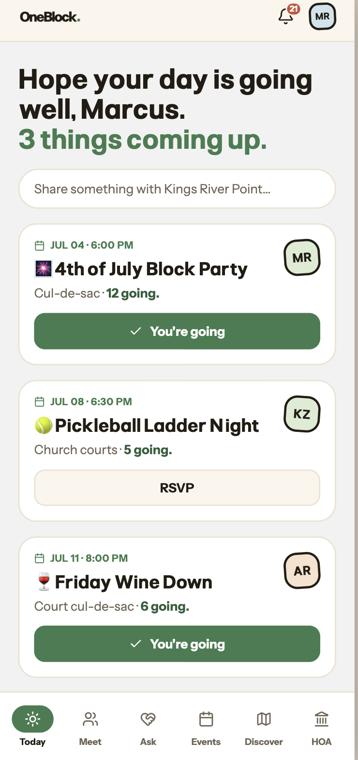 OneBlock Today feed